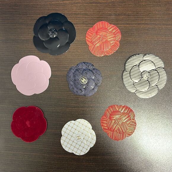 Chanel Camellia Stickers - Picture 1 of 1
